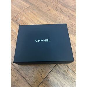 Chanel Empty Gift Box Storage Box Black